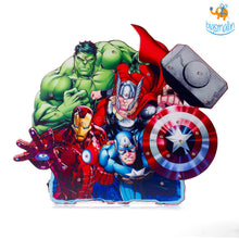 Load image into Gallery viewer, Avengers Wooden LED Lamp
