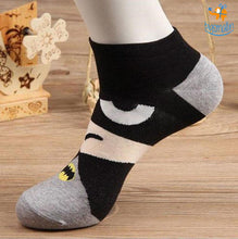 Load image into Gallery viewer, Batman Cartoon Socks