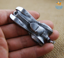 Load image into Gallery viewer, Batmobile Metallic Keychain