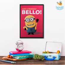 Load image into Gallery viewer, Official Minions Poster with Snowing Effect