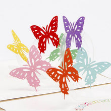 Load image into Gallery viewer, Butterfly Pop up Card