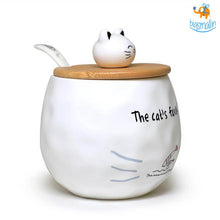 Load image into Gallery viewer, Kitty Mug With Lid & Spoon