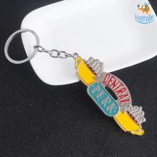 Load image into Gallery viewer, Central Perk Friends Keychain