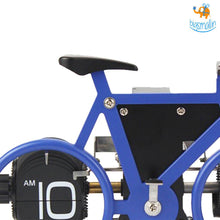 Load image into Gallery viewer, Steel Bicycle Flip Clock