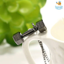 Load image into Gallery viewer, Dumbbell necklace