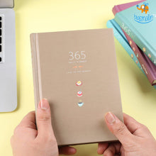 Load image into Gallery viewer, 365 Daily Planner Notebook