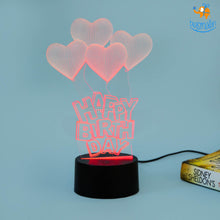 Load image into Gallery viewer, Happy Birthday Hologram Lamp