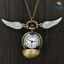 Load image into Gallery viewer, Official HP Snitch Necklace with Watch
