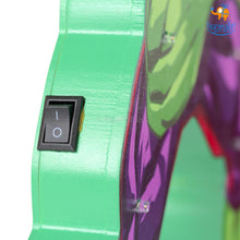Load image into Gallery viewer, Hulk Wooden LED Lamp