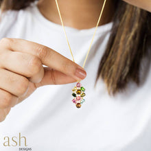 Load image into Gallery viewer, Moana Gemstone Pendant with Chain