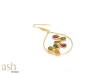 Load image into Gallery viewer, Autumn Dust Semi-Precious Earrings