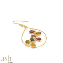 Load image into Gallery viewer, Autumn Dust Semi-Precious Earrings