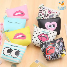 Load image into Gallery viewer, Synthetic Leather Coin Bag