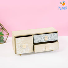 Load image into Gallery viewer, Mini Wooden Drawer Storage Organizer