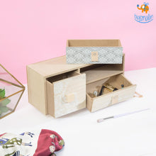 Load image into Gallery viewer, Mini Wooden Drawer Storage Organizer