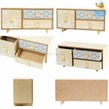 Load image into Gallery viewer, Mini Wooden Drawer Storage Organizer