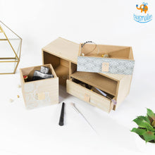 Load image into Gallery viewer, Mini Wooden Drawer Storage Organizer