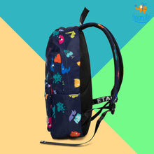 Load image into Gallery viewer, Monster Doodle Backpack