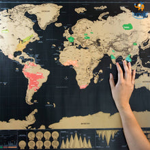 Load image into Gallery viewer, Scratch World Map