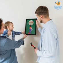 Load image into Gallery viewer, Super Dad Poster With Frame