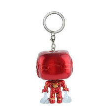 Load image into Gallery viewer, Iron Man 3D Funko POP Keychain