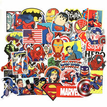 Load image into Gallery viewer, Superhero Stickers - Set of 50