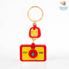 Load image into Gallery viewer, Superhero Camera Keychains