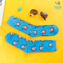 Load image into Gallery viewer, Superhero Crew Socks