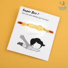 Load image into Gallery viewer, Superman Bro Rakhi