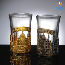 Load image into Gallery viewer, Taj Mahal Vintage Shot Glass