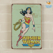 Load image into Gallery viewer, Wonder Woman Metal Hanging Board