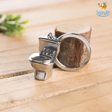Load image into Gallery viewer, Toilet Pot Metallic Keychain