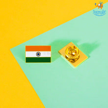 Load image into Gallery viewer, India Tricolour Lapel Pin