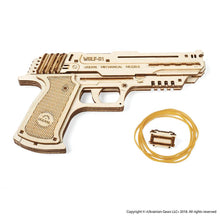 Load image into Gallery viewer, Ugears Handgun Mechanical Puzzle