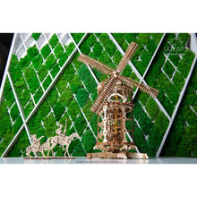 Load image into Gallery viewer, Ugears Tower Windmill Mechanical Puzzle