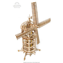 Load image into Gallery viewer, Ugears Tower Windmill Mechanical Puzzle