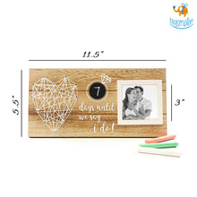 Load image into Gallery viewer, Wedding Countdown Frame