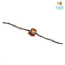Load image into Gallery viewer, Iron Man Wooden Rakhi