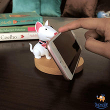 Load image into Gallery viewer, 3D Wooden Doggo Mobile Stand