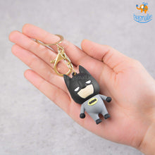 Load image into Gallery viewer, 3D Batman PVC Keychain
