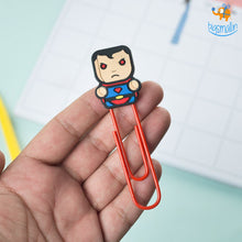 Load image into Gallery viewer, Batman v Superman Paper Clip Bookmark

