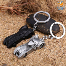 Load image into Gallery viewer, Batmobile Metallic Keychain
