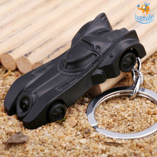 Load image into Gallery viewer, Batmobile Metallic Keychain
