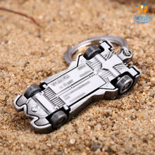 Load image into Gallery viewer, Batmobile Metallic Keychain
