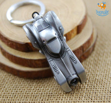 Load image into Gallery viewer, Batmobile Metallic Keychain
