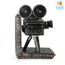 Load image into Gallery viewer, Vintage Movie Camera Bookends
