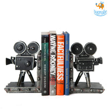 Load image into Gallery viewer, Vintage Movie Camera Bookends
