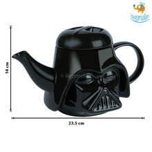 Load image into Gallery viewer, Darth Vader Tea Pot
