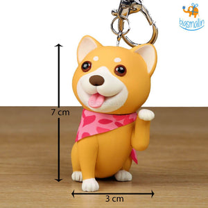 3D Doggo Keychain