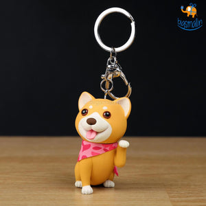 3D Doggo Keychain